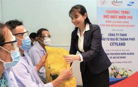 tài trợ viện phí cho bệnh nhân nghèo